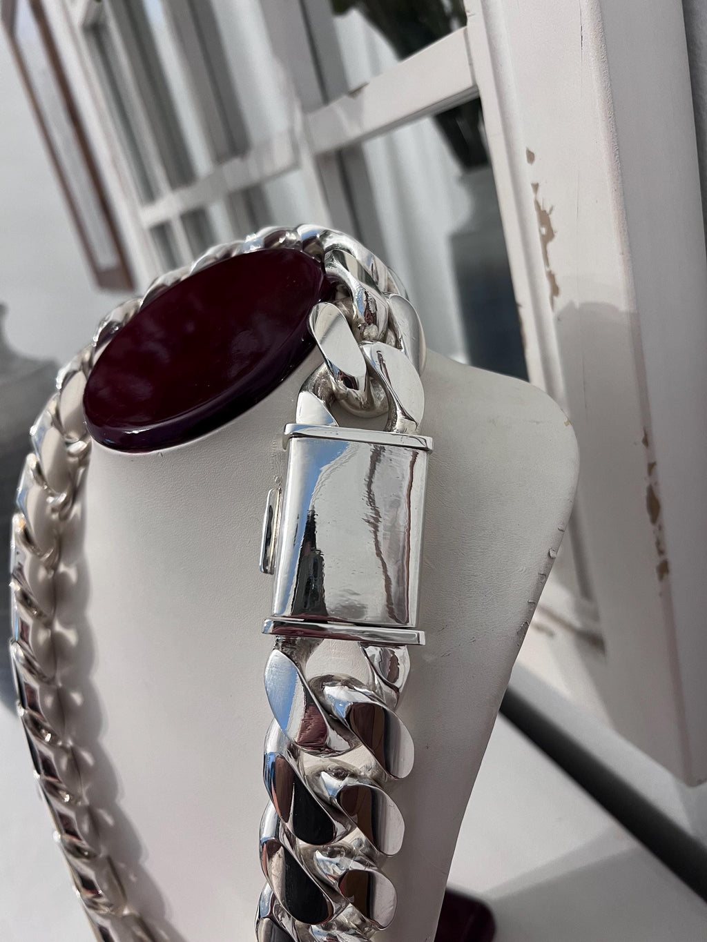 Heavy silver links