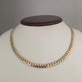 10mm 14K gold Cuban link