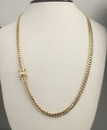 5.5mm 10K gold Cuban link necklace