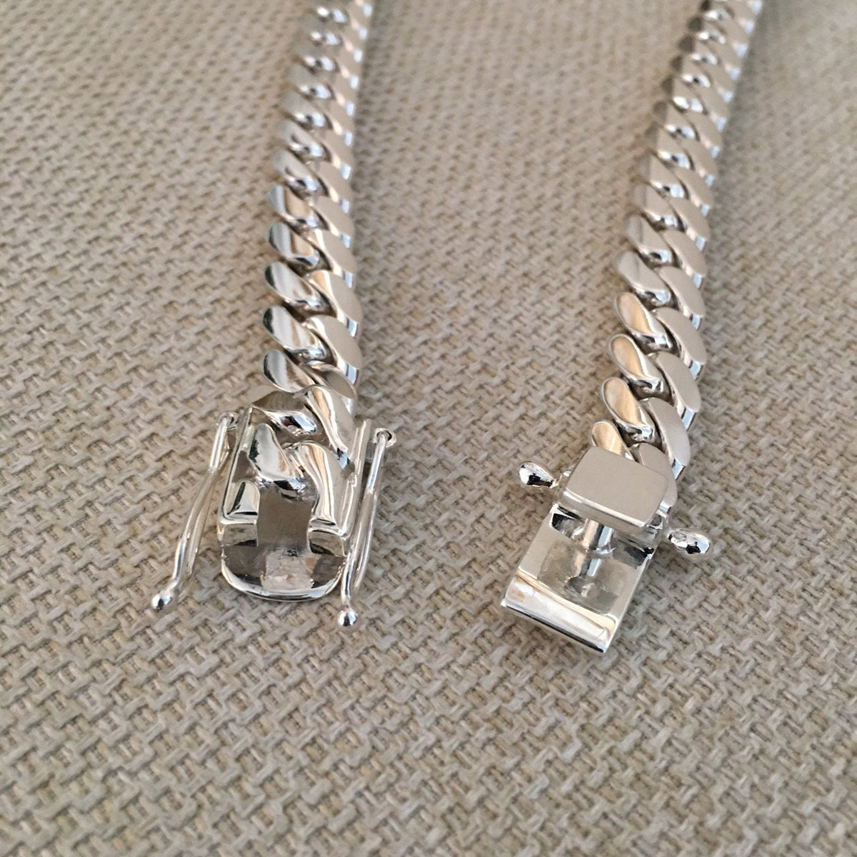 Necklace angle view