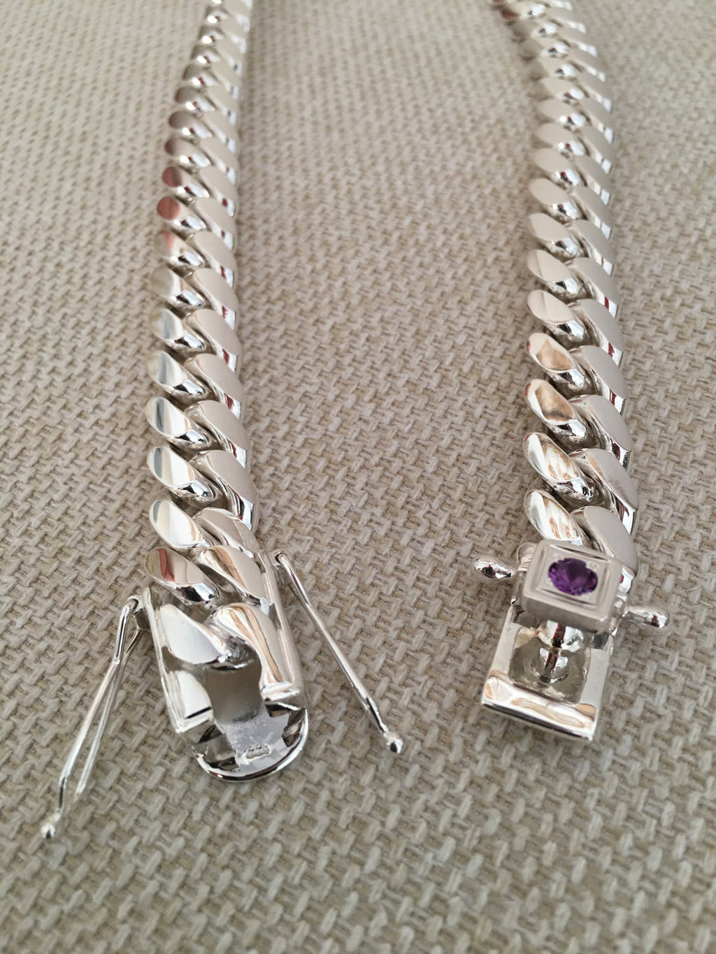 Chain angle view